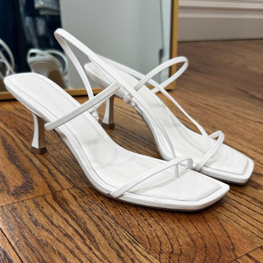 white steve madden women locke heels
